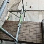京都府京都市　足場・シール・防水・塗装 工事写真