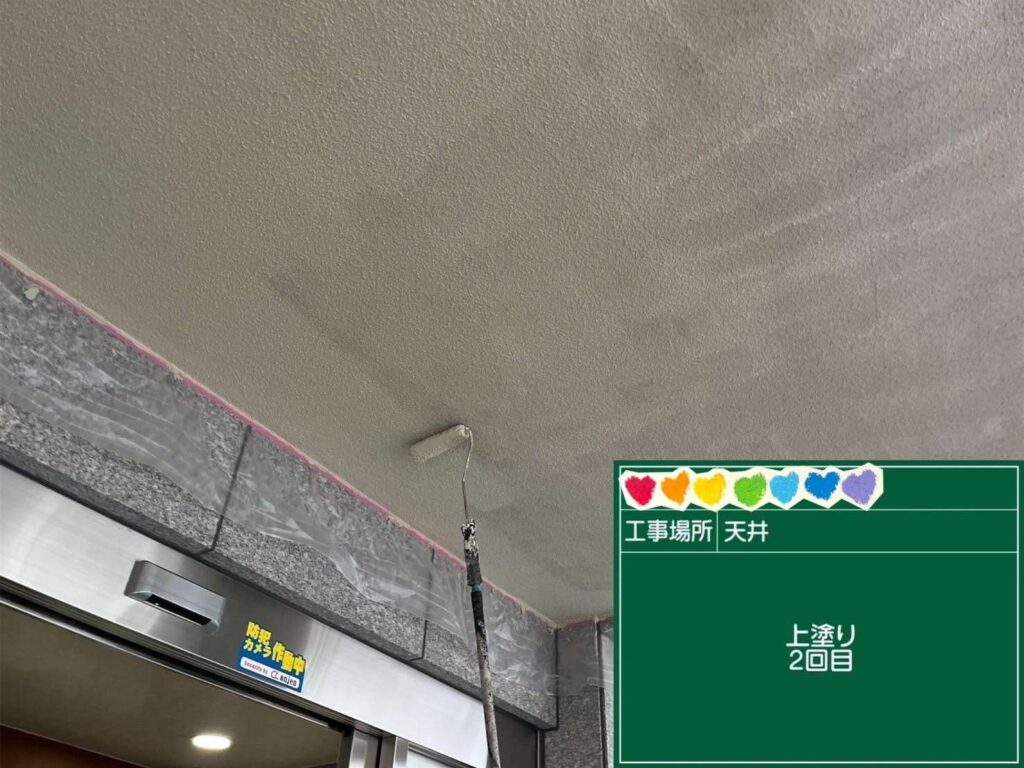 京都府京都市　足場・シール・防水・塗装 工事写真