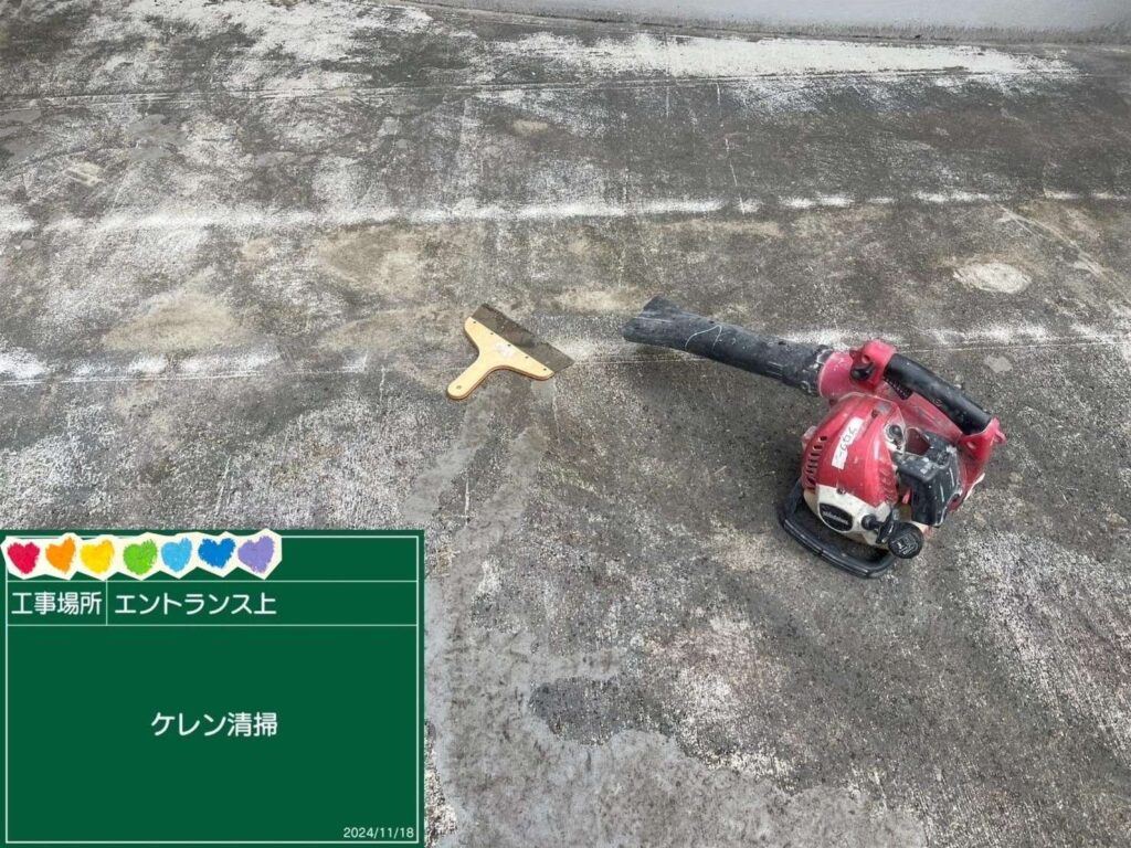 京都府京都市　足場・シール・防水・塗装 工事写真