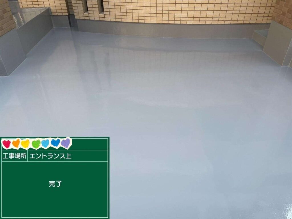 京都府京都市　足場・シール・防水・塗装 工事写真