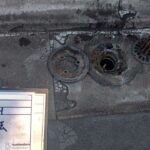 京都府　某ショッピングモール　アスファルト防水 工事写真