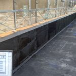 京都府　某ショッピングモール　アスファルト防水 工事写真