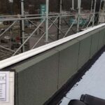 京都府　某ショッピングモール　アスファルト防水 工事写真