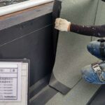 京都府　某ショッピングモール　アスファルト防水 工事写真