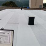 京都府　某ショッピングモール　アスファルト防水 工事写真