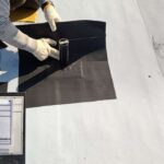 京都府　某ショッピングモール　アスファルト防水 工事写真