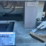 京都府　某ショッピングモール　アスファルト防水 工事写真