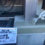 京都府　某ショッピングモール　アスファルト防水 工事写真