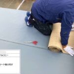 羽曳野市　ルーフバルコニーウレタン防水工事 工事写真
