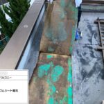 羽曳野市　ルーフバルコニーウレタン防水工事 工事写真