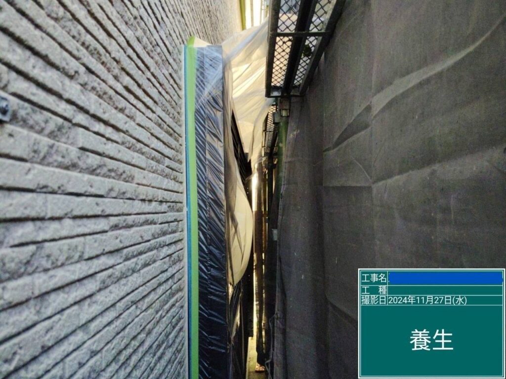 枚方市　屋根外壁塗装工事 工事写真