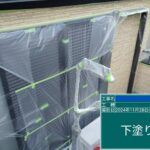 枚方市　屋根外壁塗装工事 工事写真