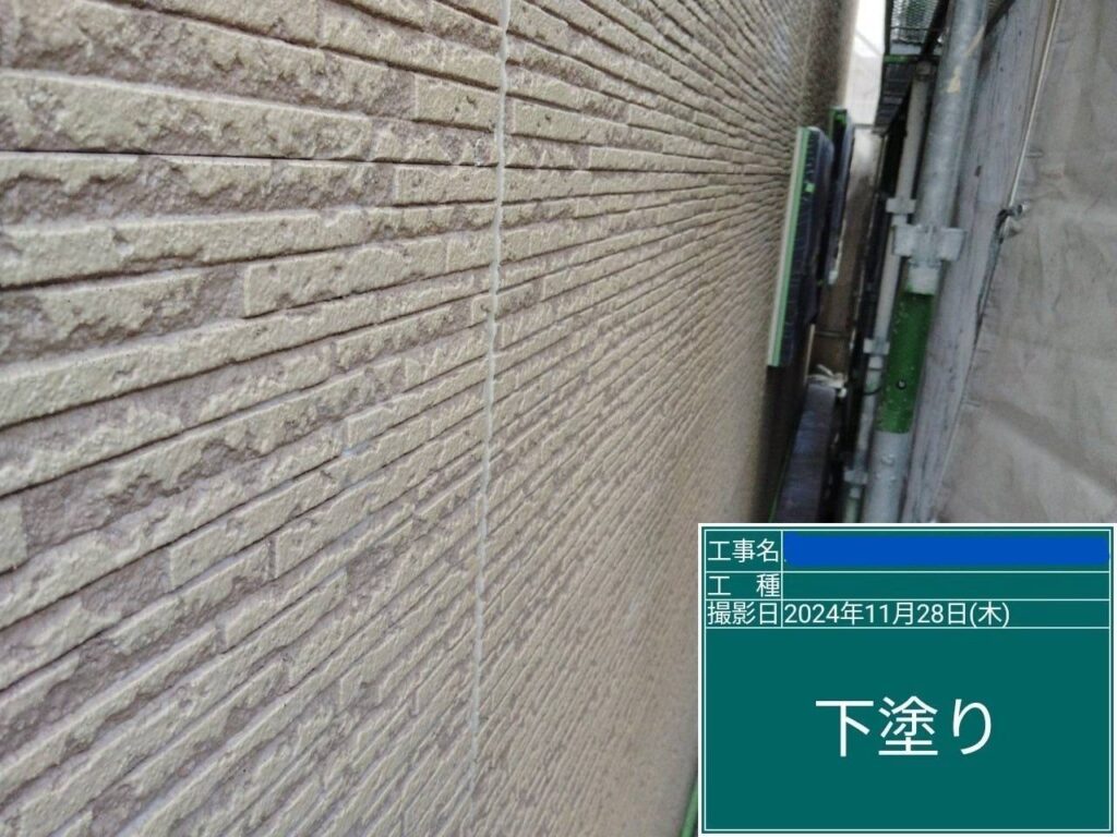枚方市　屋根外壁塗装工事 工事写真