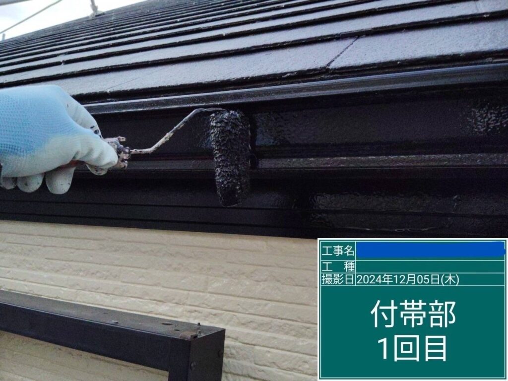 枚方市　屋根外壁塗装工事 工事写真