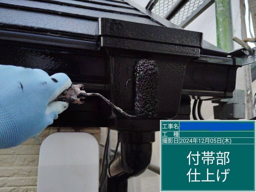 枚方市　屋根外壁塗装工事 工事写真