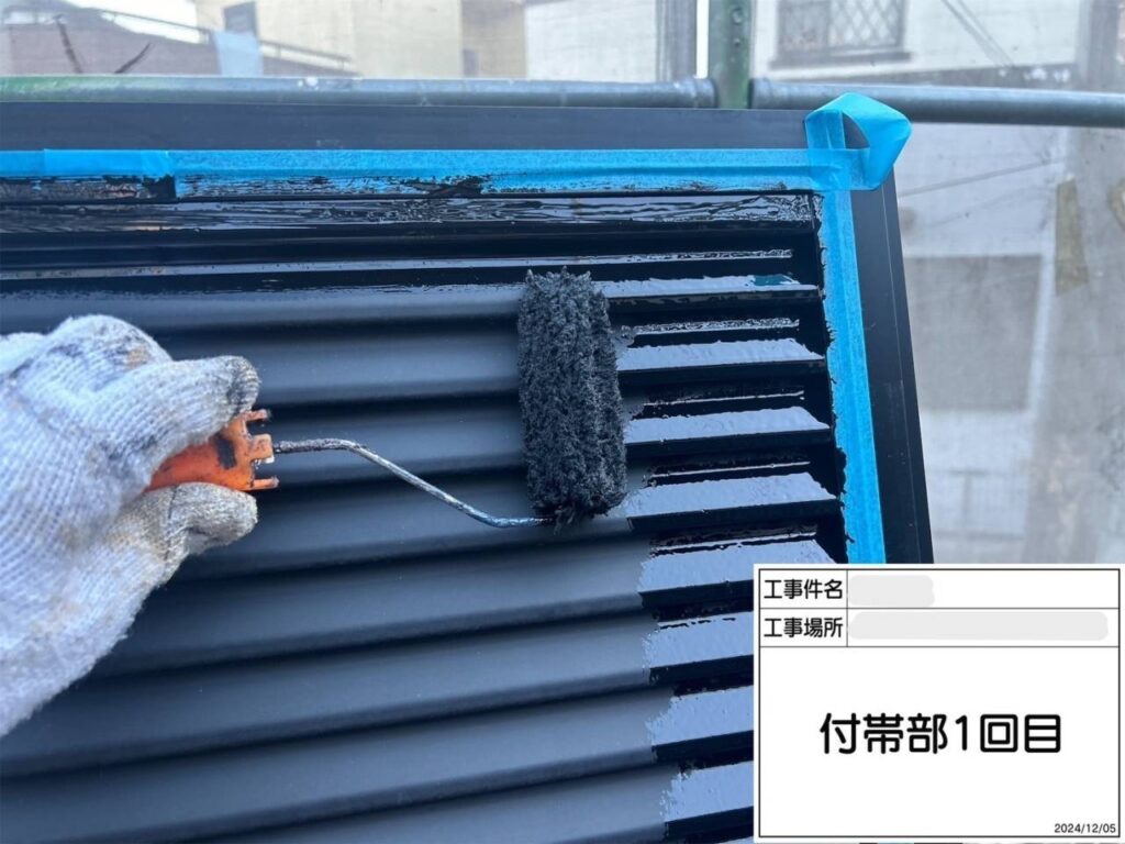 枚方市　屋根外壁塗装工事 工事写真