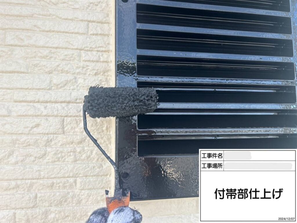 枚方市　屋根外壁塗装工事 工事写真