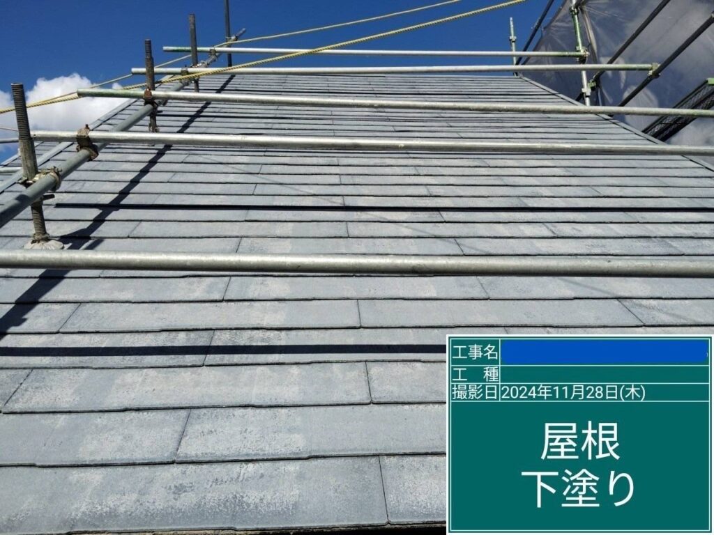 枚方市　屋根外壁塗装工事 工事写真
