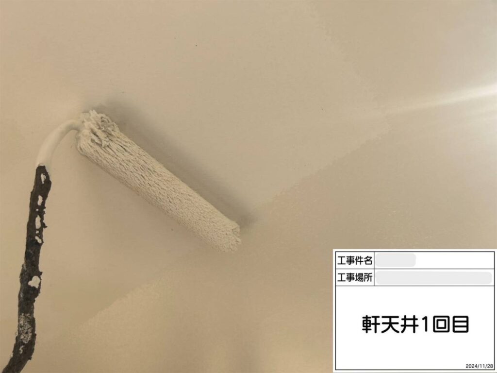 枚方市　屋根外壁塗装工事 工事写真