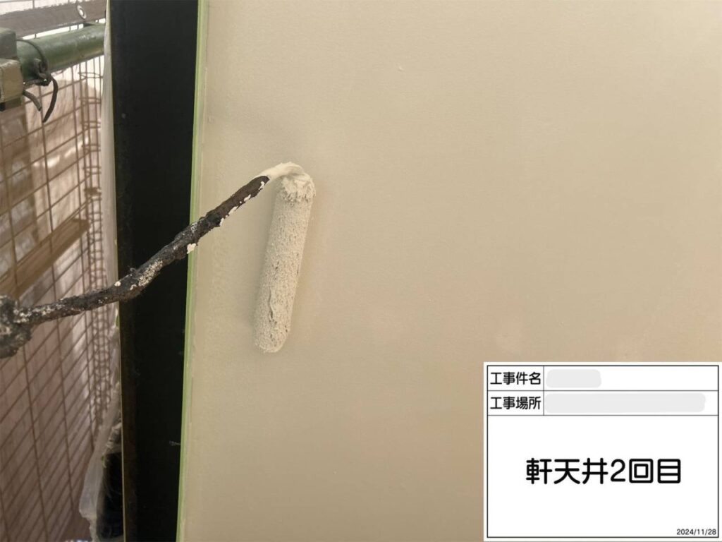 枚方市　屋根外壁塗装工事 工事写真