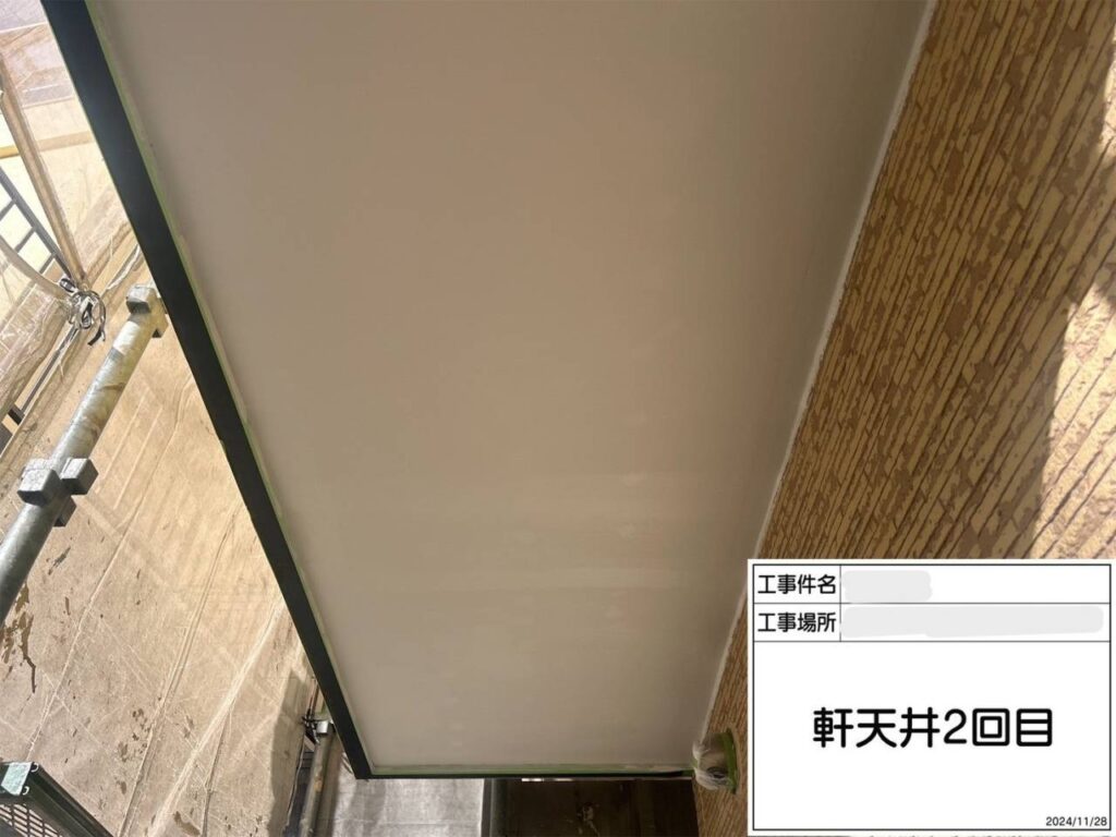 枚方市　屋根外壁塗装工事 工事写真