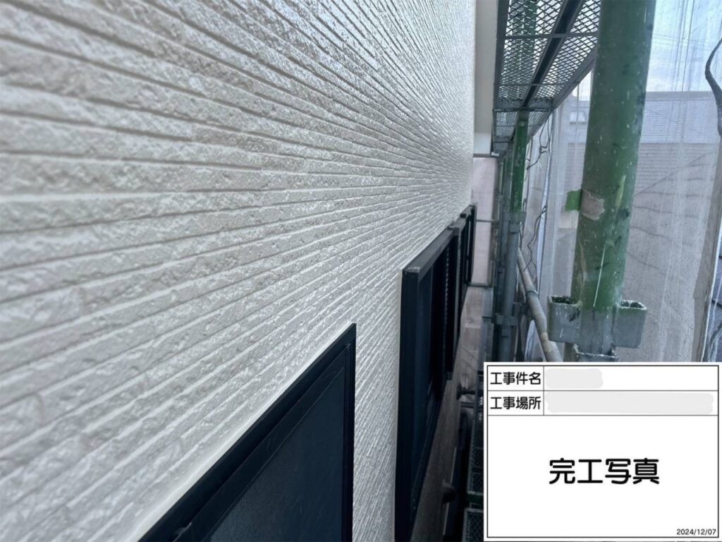 枚方市　屋根外壁塗装工事 工事写真