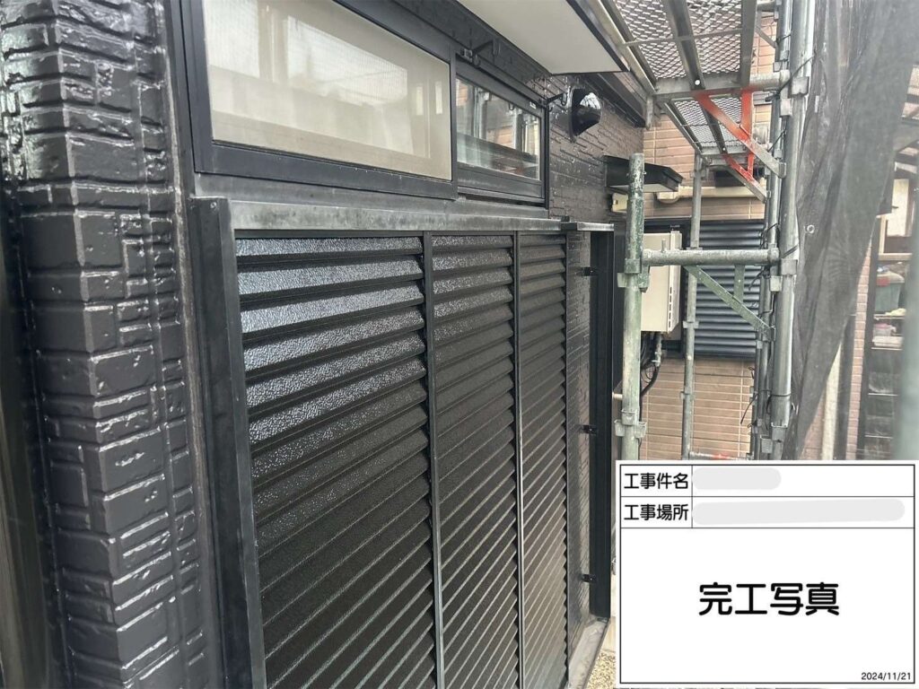 交野市　外壁・屋根塗装工事 工事写真