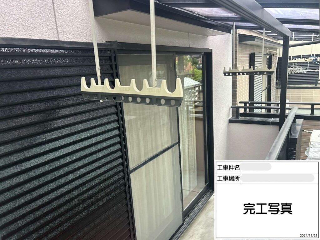 交野市　外壁・屋根塗装工事 工事写真