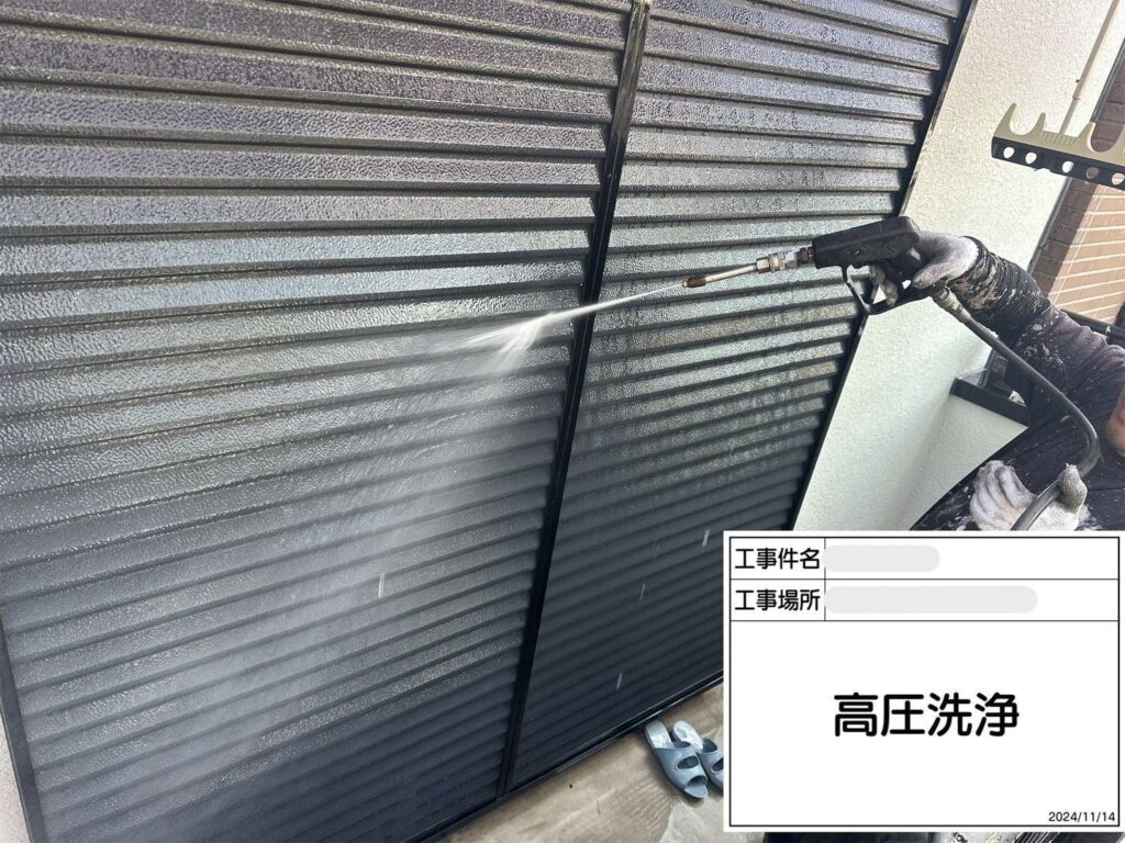 交野市　外壁・屋根塗装工事 工事写真