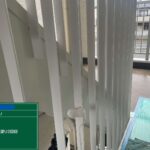 吹田市　内部塗装工事と階段、床シート補修工事 工事写真