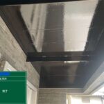 吹田市　内部塗装工事と階段、床シート補修工事 工事写真