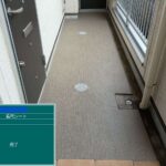 吹田市　内部塗装工事と階段、床シート補修工事 工事写真