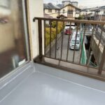 羽曳野市　ルーフバルコニーウレタン防水工事 工事写真