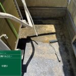 奈良県天理市　戸建て住宅　ベランダ防水工事 工事写真