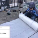 平野区　屋上・塔屋　塩ビシート、ウレタン複合防水工事 工事写真