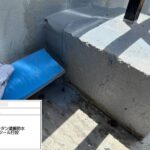 平野区　屋上・塔屋　塩ビシート、ウレタン複合防水工事 工事写真