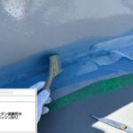 平野区　屋上・塔屋　塩ビシート、ウレタン複合防水工事 工事写真