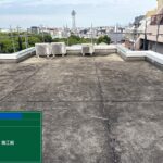 天王寺区ビル　屋上防水 工事写真