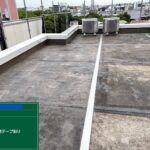 天王寺区ビル　屋上防水 工事写真
