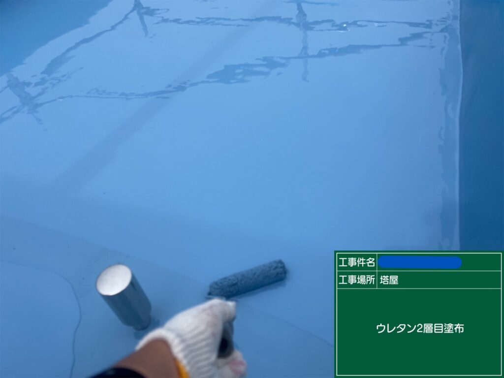 京都市　ビル屋上防水 工事写真