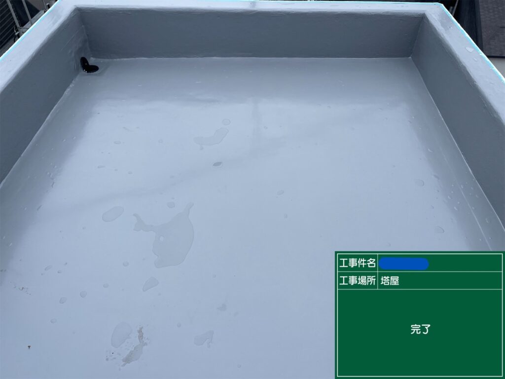 京都市　ビル屋上防水 工事写真