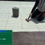 天王寺区ビル　屋上防水 工事写真