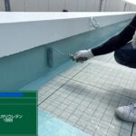 天王寺区ビル　屋上防水 工事写真