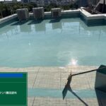 天王寺区ビル　屋上防水 工事写真