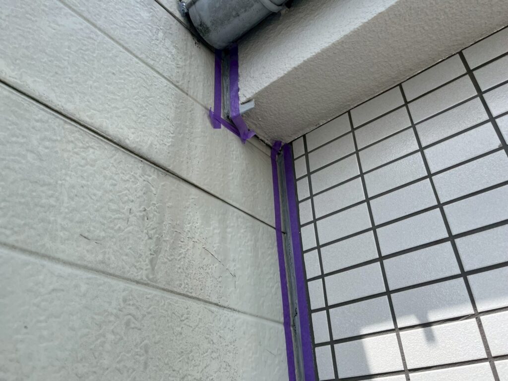 守口市　戸建て住宅　シール 工事写真