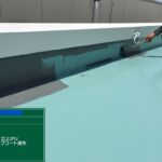 天王寺区ビル　屋上防水 工事写真