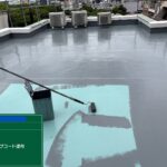 天王寺区ビル　屋上防水 工事写真