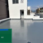 天王寺区ビル　屋上防水 工事写真