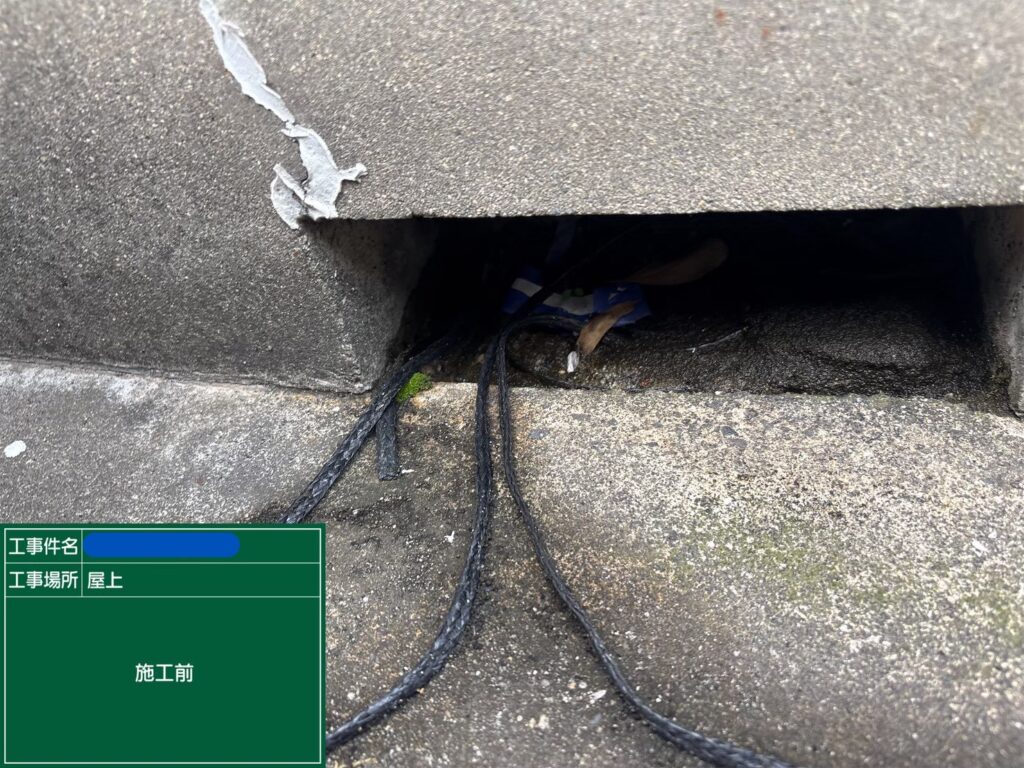 天王寺区ビル　屋上防水 工事写真