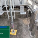 天王寺区ビル　屋上防水 工事写真